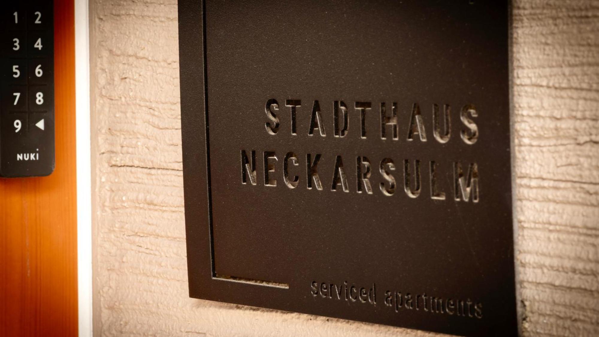 Stadthaus Neckarsulm Serviced Apartments - Stadthaus Heiner Exterior photo
